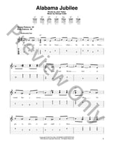 Alabama Jubilee Guitar and Fretted sheet music cover